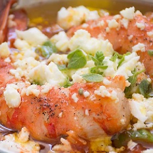 Prawns Saganaki